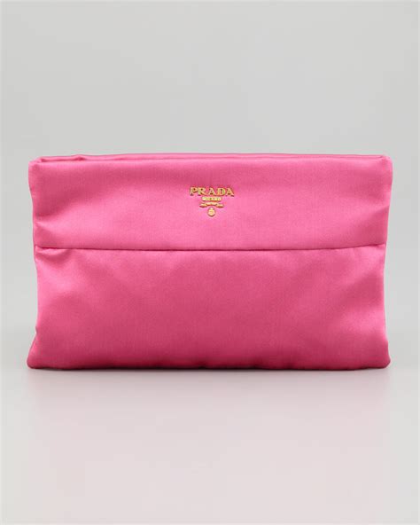 prada velvet bag pink